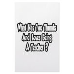 Teacher Joke...Two Thumbs stationery