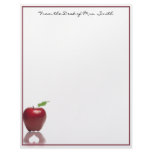 Teacher Love Letterhead