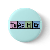Teacher made of Elements Buttons