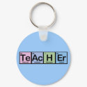 Teacher made of Elements keychains