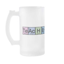Teacher made of Elements Coffee Mugs