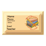 Teacher Motto Business Card