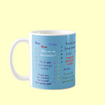 Teacher mug mugs