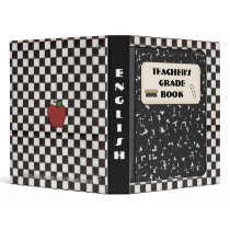 Teacher or Student Grade Notebook Custom Binder