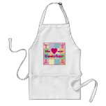 Teacher Patchwork (Pink) Apron