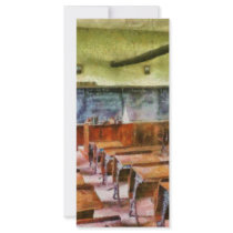 Teacher - Pay attention in class Personalized Rack Card