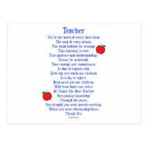 Teacher postcards