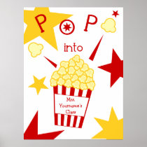 Teacher Poster - Popcorn & Stars posters