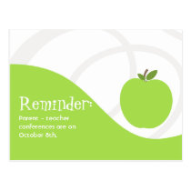 Teacher Reminder Postcard postcards