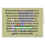 Teacher Retirement "Gone Bonkers" Story Art Gifts Greeting Cards