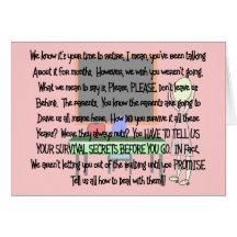Teacher Retirement "Insane Parents" Story Art Gift Greeting Cards
