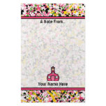 Teacher Stationery - Multi Color Paint Splatter