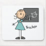 Teacher Stick Figure Mousepad