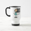 Teacher Stick Figure Mug mug