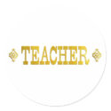 TEACHER stickers
