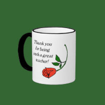 Teacher thank you mug