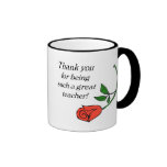 Teacher thank you mug