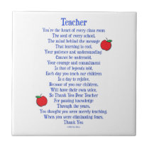 Teacher tiles