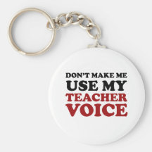 Teacher Voice Keychain