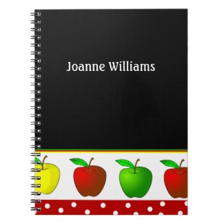 Teacher's Apples Notebook