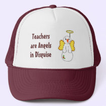 Teachers are Angels in Disguise hats