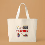 Teachers Do It With Class Personalized Bags in styles and colors