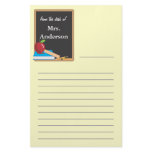 Teachers Blackboard Stationary Personalized Stationery