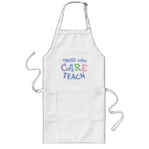 Teachers Care aprons