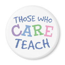 Teachers Care Magnet magnets