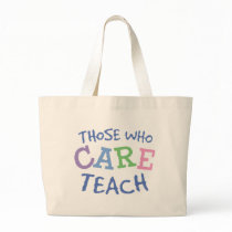 Teachers Care Tote Bag bags