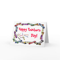 Teachers Day Card by orglioness Teachers Day Card