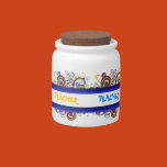 teacher, gift, teachers gift candy jar, candy jar,