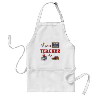 Personalized Teacher Aprons