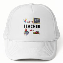 Teachers Do It With Class Trucker Hat
