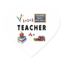 Teachers Do It With Class Sticker