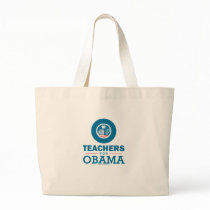 Teachers for Obama Canvas Bag