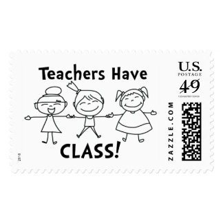 postage teachers stamp class stamps teacher funny