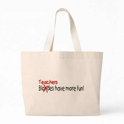Teachers Have More Fun Canvas Bag by AutismZazzle