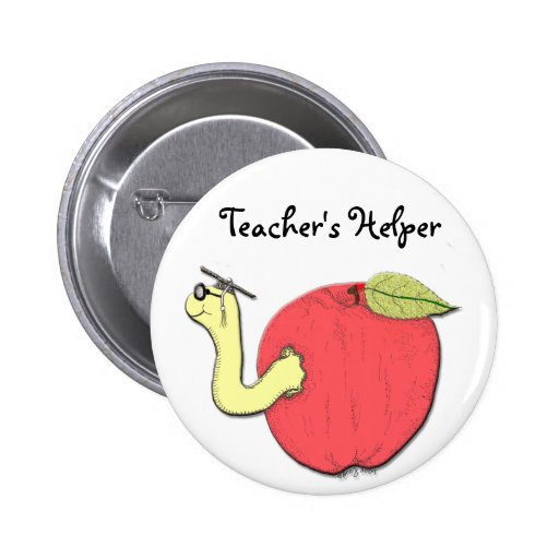 Teacher s Helper Button Zazzle