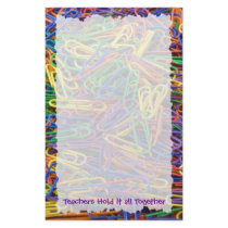 Teachers Hold it Together Paperclips Stationery by TeacherTools Teachers Hold it Together Paperclips Stationery