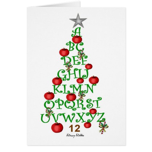 Teacher's Holiday Greeting Card | Zazzle