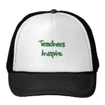 Teachers Inspire (green) Trucker Hat