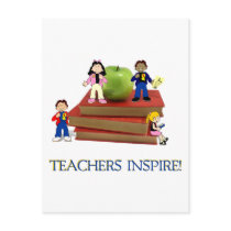 Teachers Inspire postcards