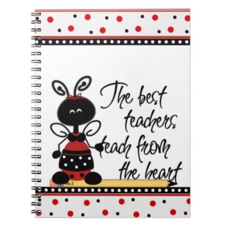 Teacher's Ladybug Notebook