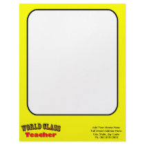 Teachers Letterhead by sagart1952 Teachers Letterhead