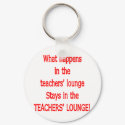 Teacher's Lounge keychains by whathappens Teacher's Lounge keychains