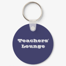 Teachers' Lounge keychains by FractaGifts Teachers' Lounge keychains