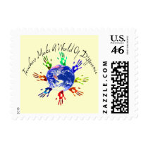 Teachers Make a World Stamps