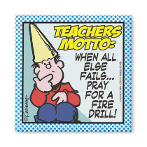 Teachers Motto Magnets