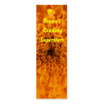 Teacher's Name Bookmark Business Card Templates
